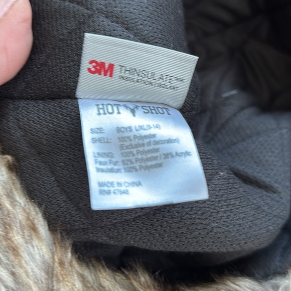 Realtree Hot Shot Heat Factor 3, 3M thinsulate Odor-X,earflap fur lined,trapper - Picture 8 of 13